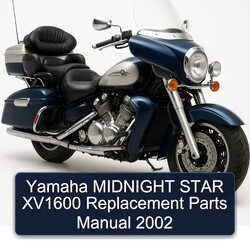 2002 Yamaha XV Models Midnight Star XV1600 Replacement Parts Catalog PDF