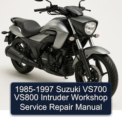 1985-1997 Suzuki Intruder VS700 VS800 Service Repair Workshop Manual PDF