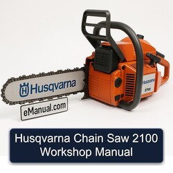 Husqvarna Chain Saw 2100 Service Repair Workshop Manual PDF