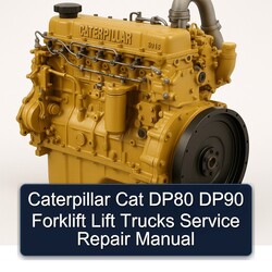 Caterpillar CAT DP80 DP90 Forklift Lift Trucks Service Repair Workshop Manual PDF