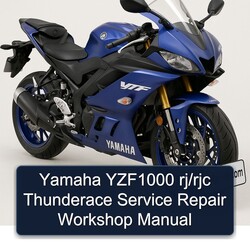 Yamaha YZF Models YZF1000 Rj/rjc Thunderace Service Repair Workshop Manual PDF