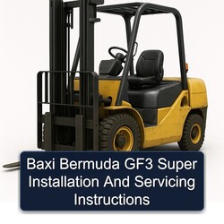 Baxi Bermuda GF3 Super Installation Servicing Service Repair Workshop Manual PDF