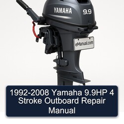 1992-2008 Yamaha 9.9hp 4 Stroke Outboard Service Repair Workshop Manual PDF
