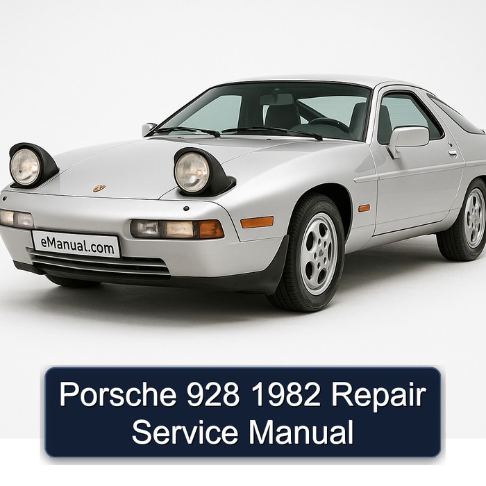 1982 Porsche 928 Service Repair Workshop Manual PDF