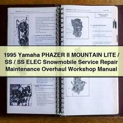1995 Yamaha Phazer II Mountain Lite/ss/ss Elec Snowmobile Service Repair Workshop Manual PDF