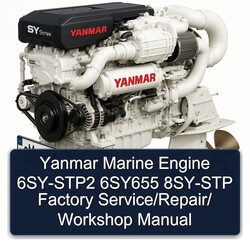 Yanmar Marine Engine 6SY-STP2 6sy655 8SY-STP / Service Repair Workshop Manual PDF