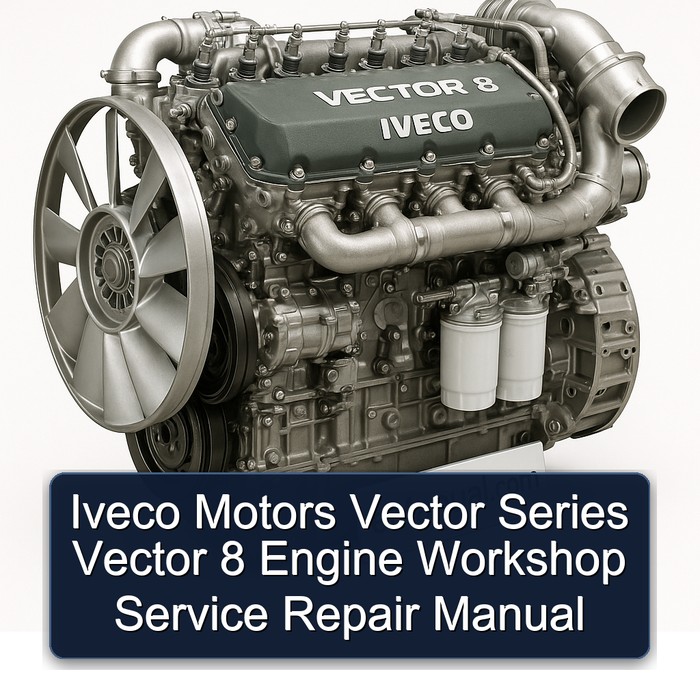 Iveco Motors Vector Series 8 Engine Service Repair Workshop Manual PDF