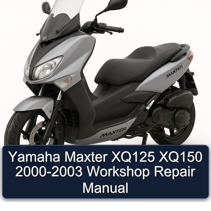 2000-2003 Yamaha Maxter XQ125 XQ150 Service Repair Workshop Manual PDF