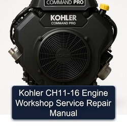 Kohler Command Pro Models CH11-16 Engine Service Repair Workshop Manual PDF
