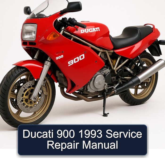 1993 Ducati 900 Service Repair Workshop Manual PDF