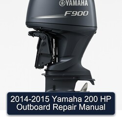 2014-2015 Yamaha 200 HP Outboard Service Repair Workshop Manual PDF