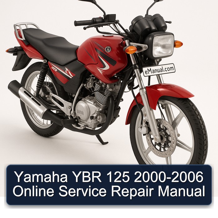 2000-2006 Yamaha YBR Models 125 - Online Service Repair Workshop Manual PDF