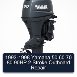 1993-1998 Yamaha 50 60 70 80 90HP 2 Stroke Outboard Service Repair Workshop Manual PDF