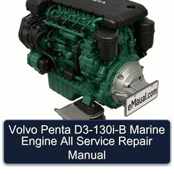 Volvo Penta D3-130i-b Marine Engine All Service Repair Workshop Manual PDF