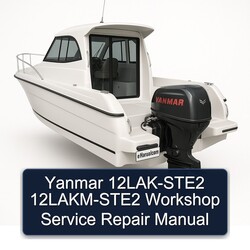Yanmar 12LAK-STE2 12lakm-ste2 Service Repair Workshop Manual PDF