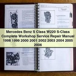 1998-2006 Mercedes S Class Benz W220 S-CLASS Service Repair Workshop Manual PDF
