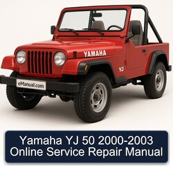 2000-2003 Yamaha YJ 50 - Online Service Repair Workshop Manual PDF