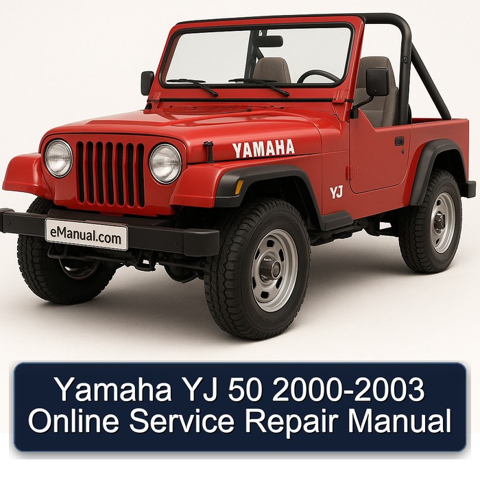 2000-2003 Yamaha YJ 50 - Online Service Repair Workshop Manual PDF