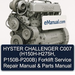 Hyster Challenger C007 (h150h-h275h, P150b-p200b) Forklift Parts Catalog PDF