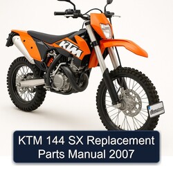 2007 KTM 144 SX Replacement Parts Catalog PDF