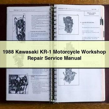 1988 Kawasaki Kr-1 Motorcycle Service Repair Workshop Manual PDF