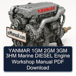 Yanmar 1GM 2GM 3GM 3HM Marine Diesel Engine Service Repair Workshop Manual PDF