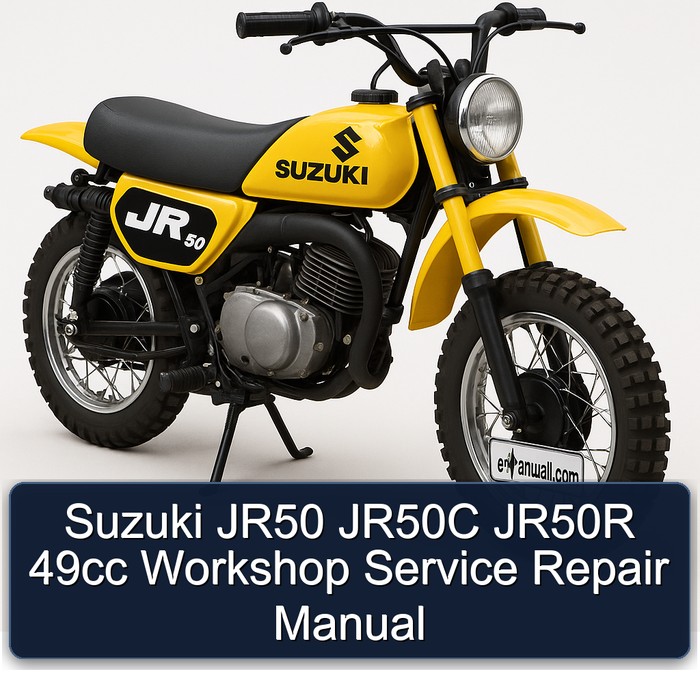 Suzuki JR50 JR50C JR50R 49CC Service Repair Workshop Manual PDF