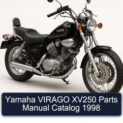 1998 Yamaha Virago XV250 Parts Catalog PDF