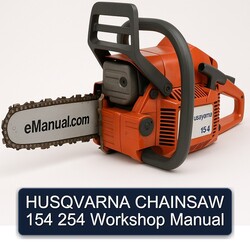 Husqvarna Chainsaw 154 254 Service Repair Workshop Manual PDF