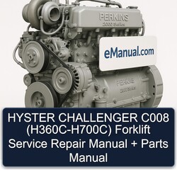 Hyster Challenger C008 (H360C-H700C) Forklift Parts Catalog PDF