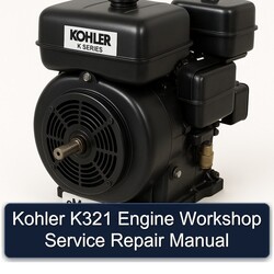 Kohler K Series K321 Engine Service Repair Workshop Manual PDF