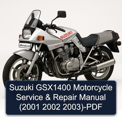 2001-2003 Suzuki GSX Series GSX1400 Motorcycle Service Repair Workshop Manual PDF