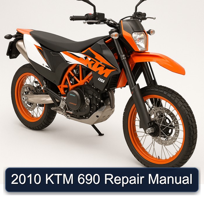 2010 KTM 690 Service Repair Workshop Manual PDF