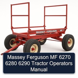 Massey Ferguson MF 6270 6280 6290 Tractor Operators Operator's Manual PDF