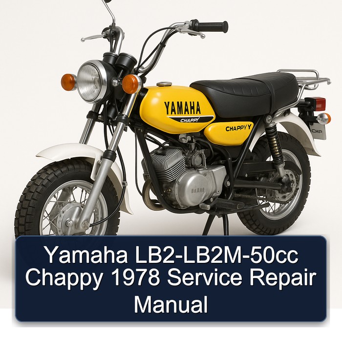 1978 Yamaha Chappy Lb2-lb2m-50cc Service Repair Workshop Manual PDF