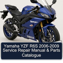 2006-2009 Yamaha YZF Models R6S Parts Catalog PDF
