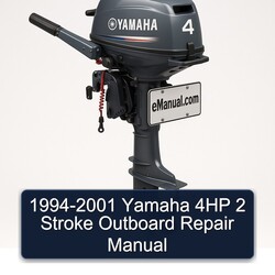 1994-2001 Yamaha 4HP 2 Stroke Outboard Service Repair Workshop Manual PDF
