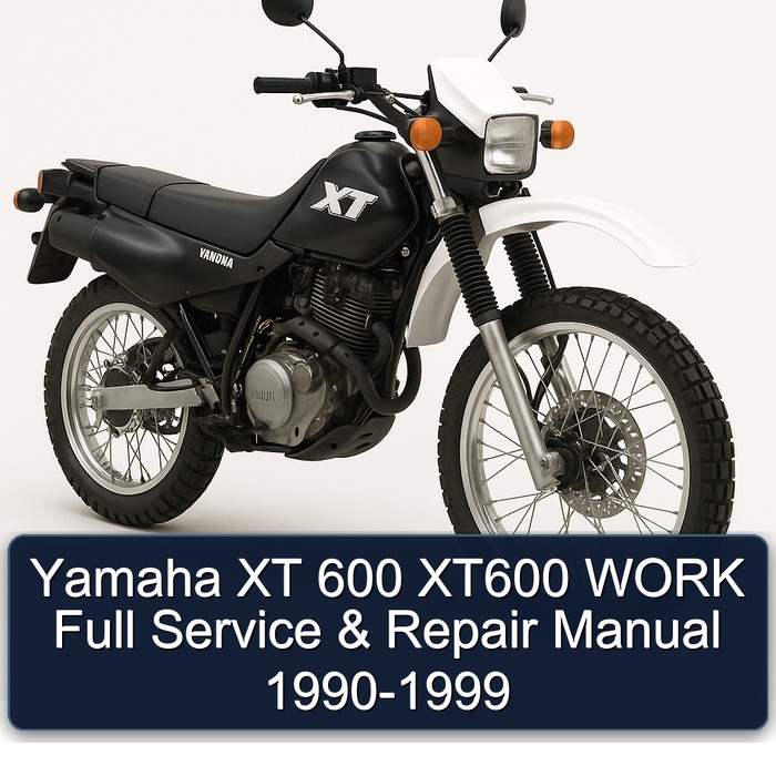 1990-1999 Yamaha XT Models 600 XT600 Work Service Repair Workshop Manual PDF