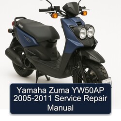 2005-2011 Yamaha Zuma YW50AP Service Repair Workshop Manual PDF