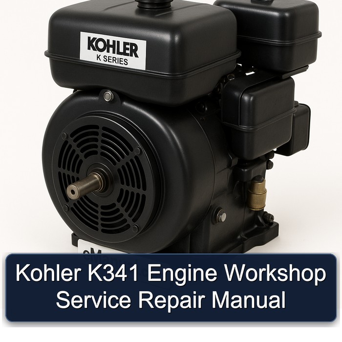 Kohler K Series K341 Engine Service Repair Workshop Manual PDF