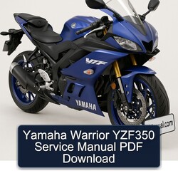 Yamaha Warrior YZF350 Service Manual PDF Download