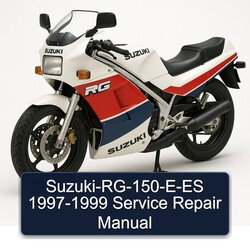 1997-1999 Suzuki RG Series Rg-150-e-es Service Repair Workshop Manual PDF