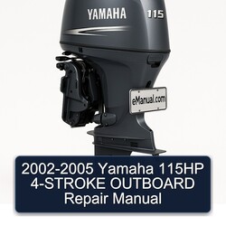 2002-2005 Yamaha 115HP 4-stroke Outboard Service Repair Workshop Manual PDF