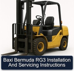 Baxi Bermuda RG3 Installation Servicing Service Repair Workshop Manual PDF