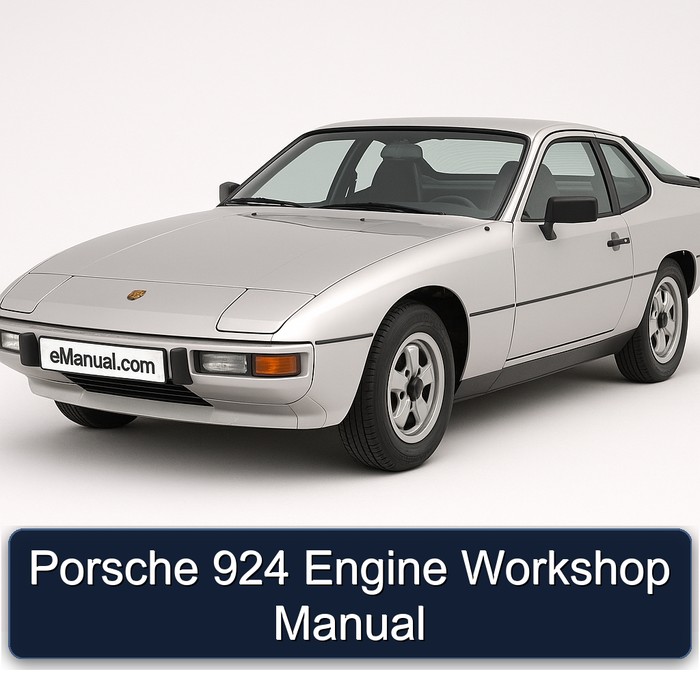 Porsche 924 Engine Service Repair Workshop Manual PDF