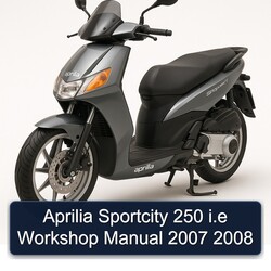 2007-2008 Aprilia Sportcity 250 I.e Service Repair Workshop Manual PDF