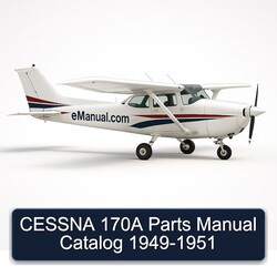 1951 Cessna 170A 1949 Parts Catalog PDF