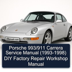 1993-1998 Porsche 911 993/ Carrera ( - ) DIY Service Repair Workshop Manual PDF