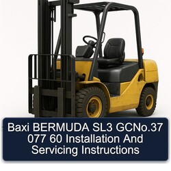 Baxi Bermuda SL3 Gcno.37 077 60 Installation Servicing Service Repair Workshop Manual PDF