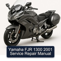 2001 Yamaha FJR Models 1300 Service Repair Workshop Manual PDF